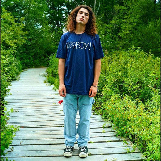 Nobdy t-shirt "dark blue!"